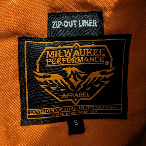 NWT Men's Milwaukee Leather Vented Textile protective motorcycle jacket - Picture 8 of 11